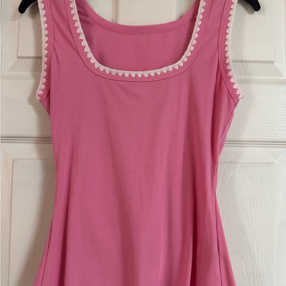 Pink Sleeveless Top